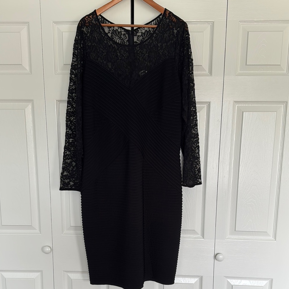 Calvin Klein Black Lace Dress